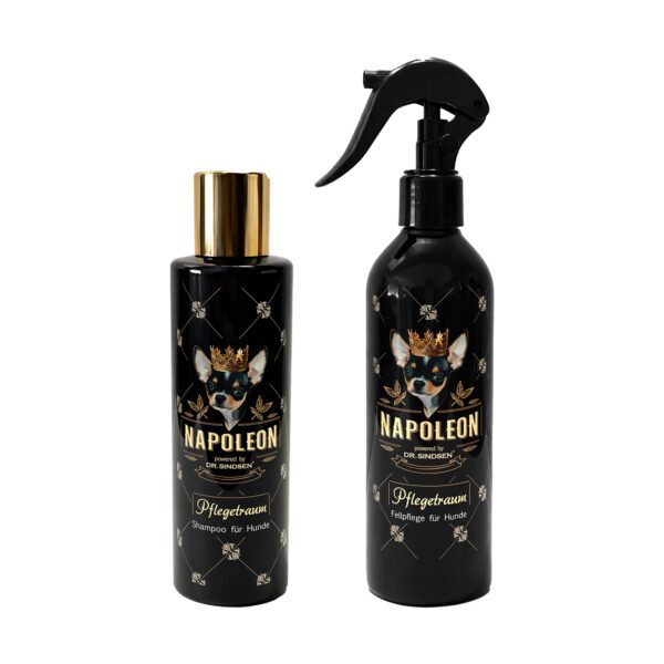 Napoleons Pflegetraum - Bundle aus Hundeshampoo und Fellpflege
